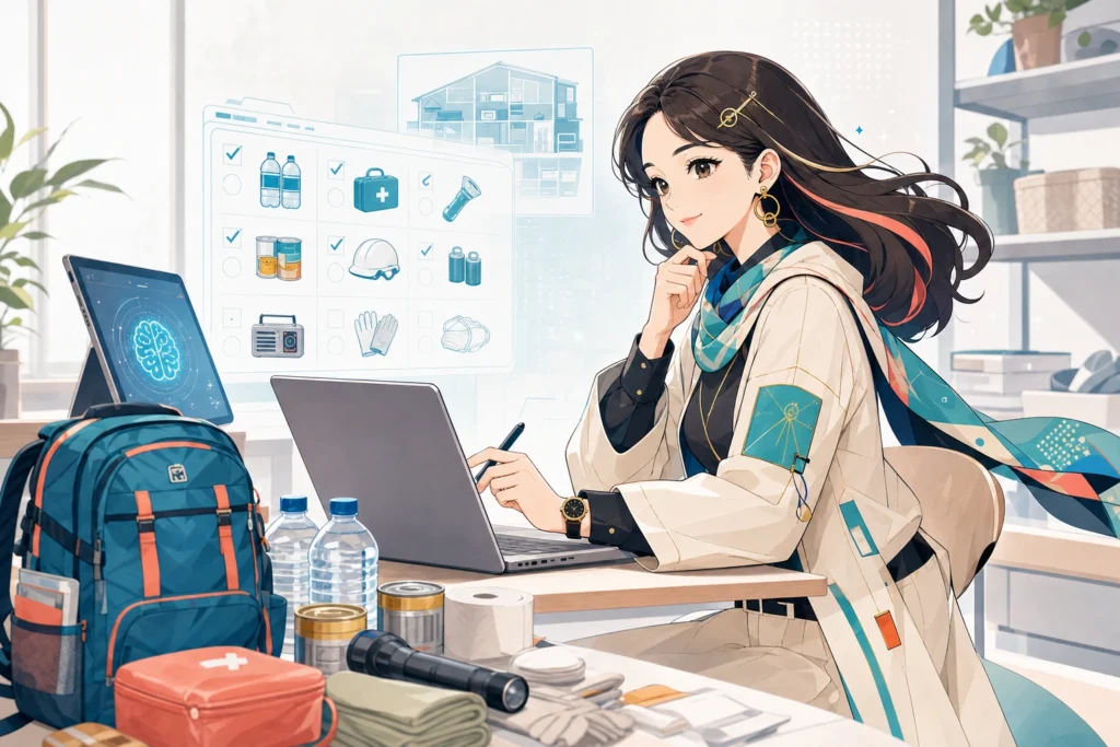 防災用品は買い足す前に？内閣府の備えリストで「家にあるもの」を15分点検するのFeatured Image